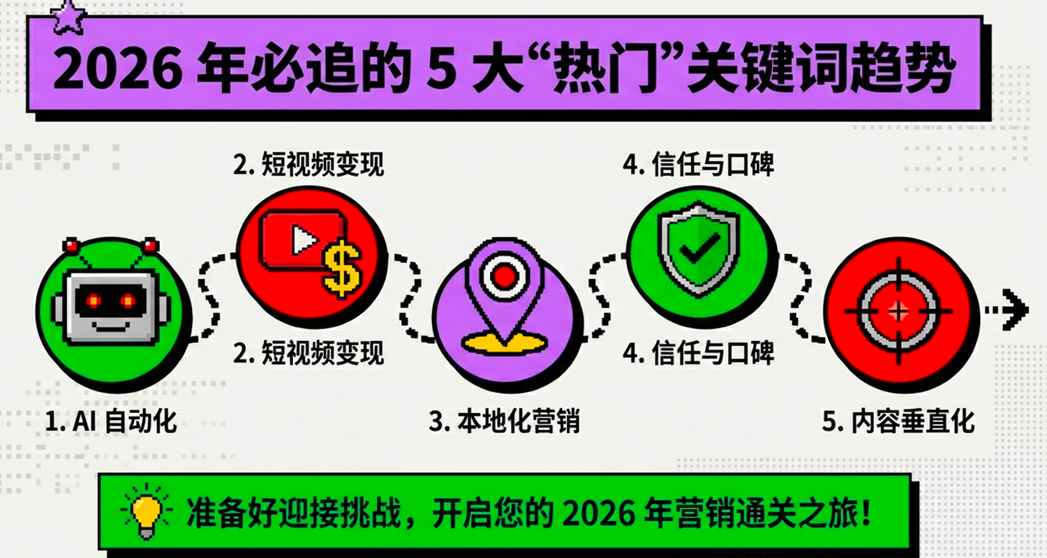 热门关键词分析：2026 年社群营销必追的关键词