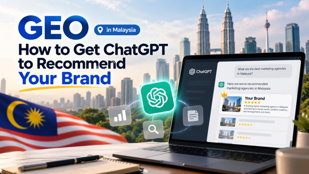 GEO in Malaysia: how to get ChatGPT, Gemini and Perplexity to recommend your brand