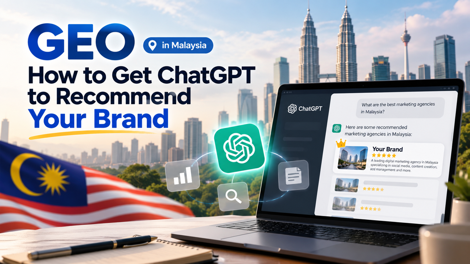GEO in Malaysia: how to get ChatGPT, Gemini and Perplexity to recommend your brand